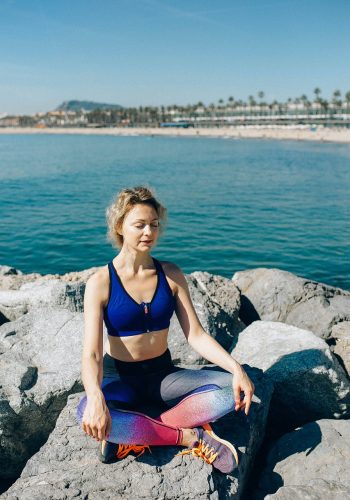 Menopause, stress relief through yoga